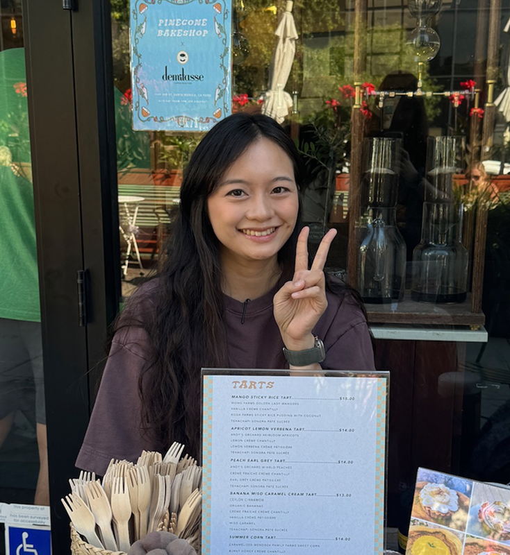 Portrait of Joyce Hsieh, founder of Pinecone Bakeshop