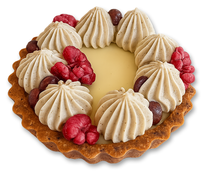 Adzuki Hojicha Tart